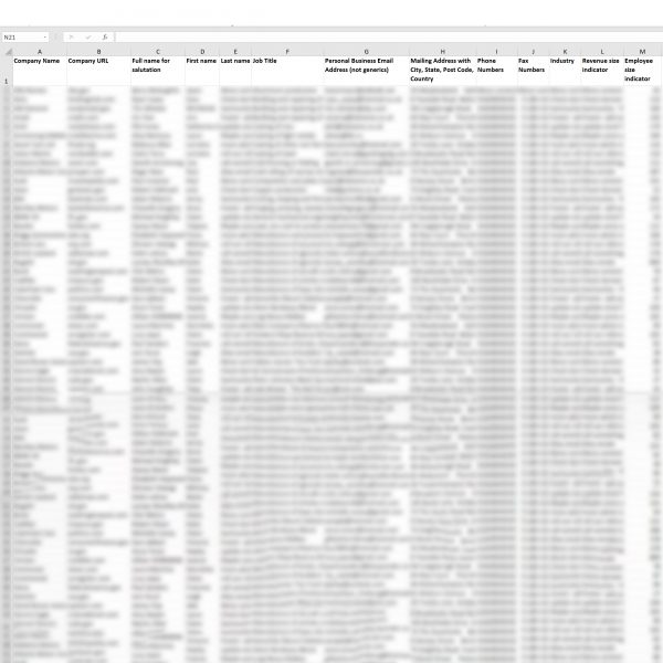 Database example